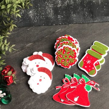 mum1 1 Keçe ile Dekoratif Yılbaşı Mumu Hazırlama