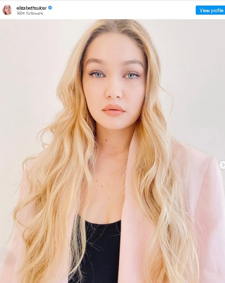gigihadid 1 Gigi Hadid'in Yeni Saç Rengi! Yeniden Sarışın Oldu