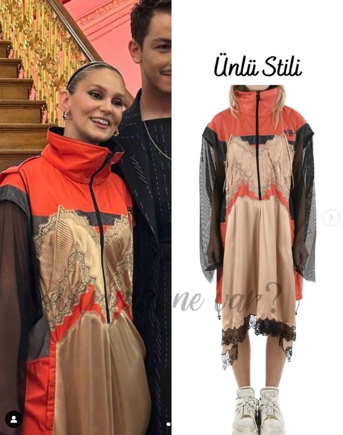 Farah Zeynep Abdullah'ın Bihter Galasındaki Elbisesi Eleştiri Topladı 3 farah zeynep abdullah elbise Farah Zeynep Abdullah'ın Bihter Galasındaki Elbisesi Eleştiri Topladı